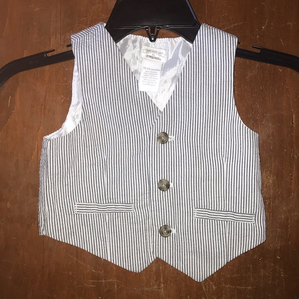 Striped vest